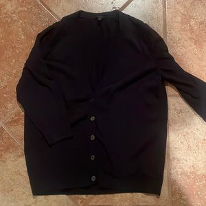 Talbots v neck button sweater